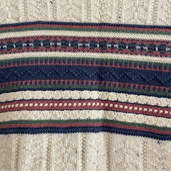 Vintage Northern Reflections Cotton Knit Sweater Women’s Size Medium - Picture 7 of 12